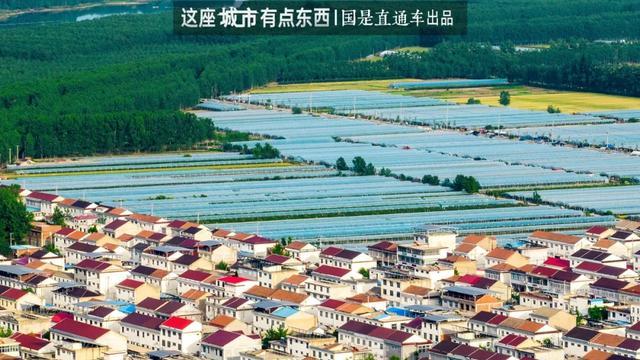 江苏东海：和美乡村入画来涨停吧。中新社发 柴军委 摄